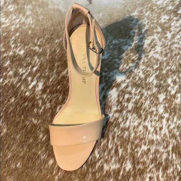 BRAND NEW WITH BOX Blush Strappy Heels Size 6.5 - Picture 2 of 6